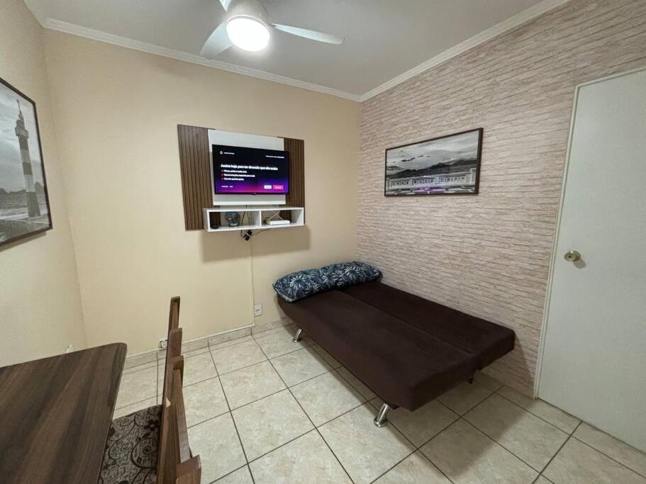 Lindo Apto Pe Na Areia Santos  Bagian luar foto